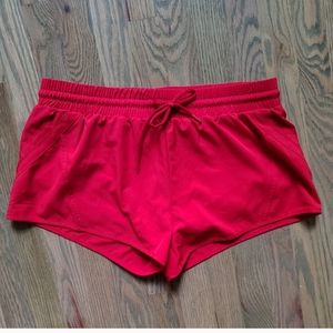 ZYIA Red Velocity Shorts